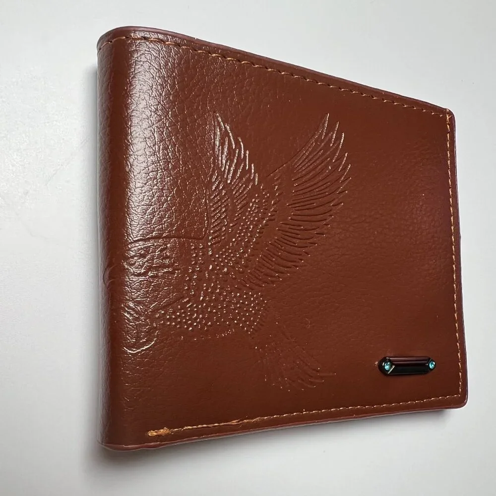 Bald Eagle Faux Leather Wallet